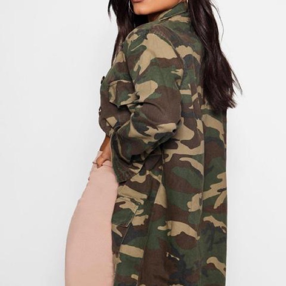 Camouflage MIDI Jacket - Picture 3 of 8